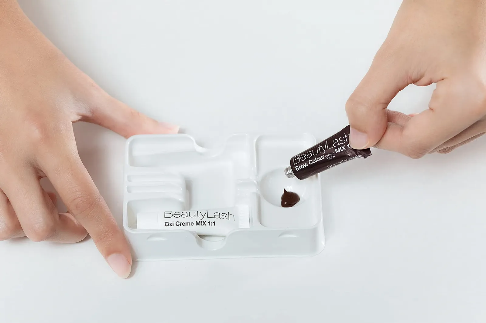 Набір для фарбування брів BeautyLash Power-Brow Dye Set Light Brown (1 x 7 мл), фото №3