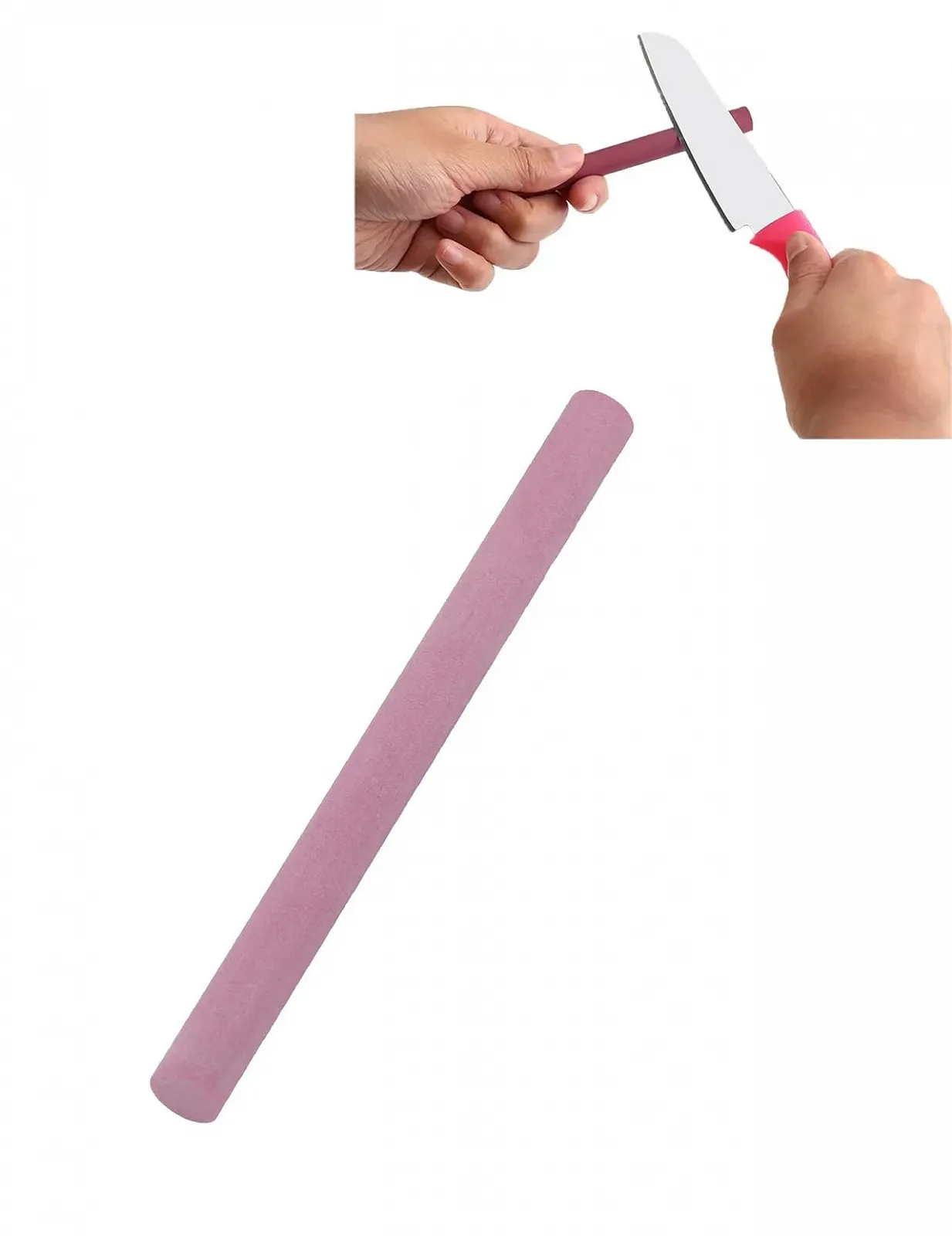 Мусат керамічний Ruby Stone 3000 гріт 100 x 8 мм круглий, фото №1