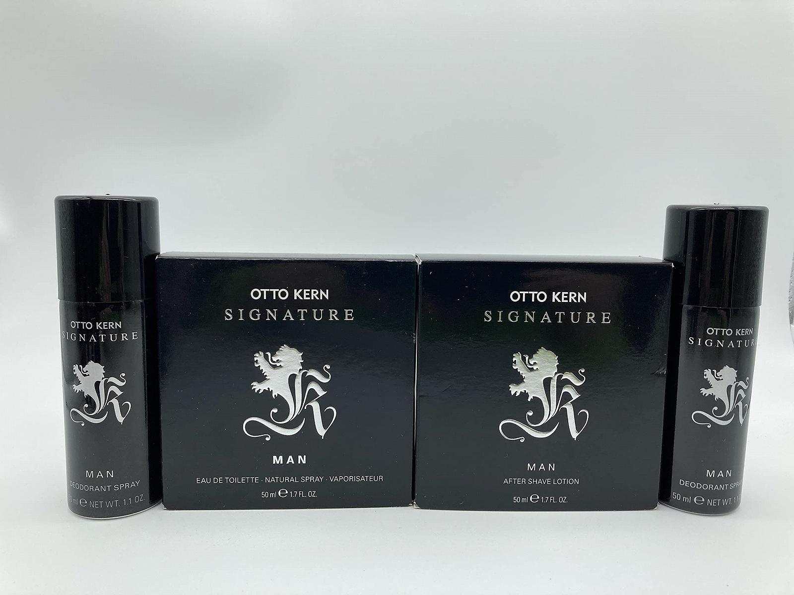 Чоловічий набір OTTO KERN Signature 50 мл After Shave + 50 мл Eau de Toilette + 2 x Дезодорант, фото №1