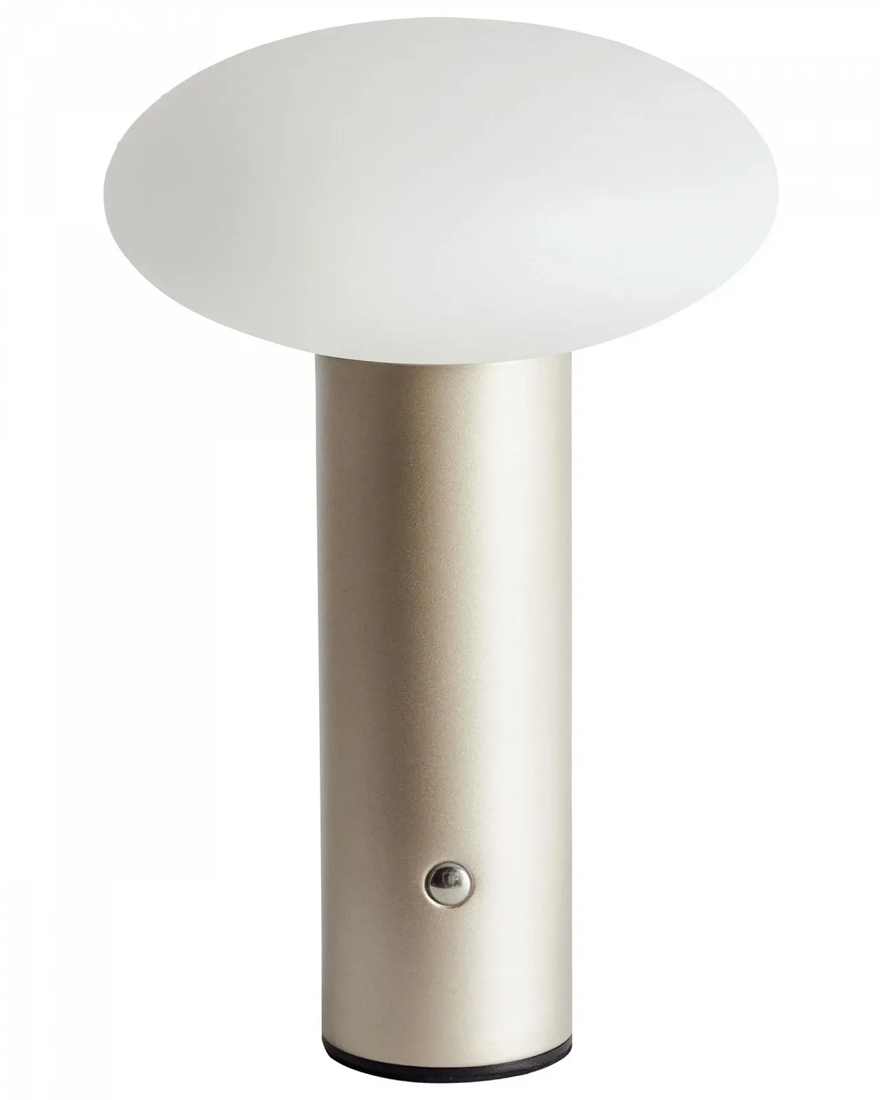 Настільна лампа Beliani Buayan LED Металева Золотиста з функцією димування Акумуляторна Бездротова, фото №1