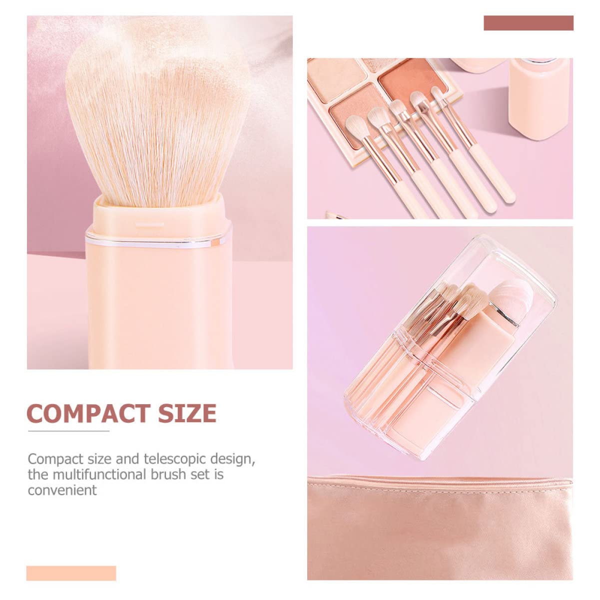 Набор кистей Angoily 4 набора 8 в 1 пластик, фото №4