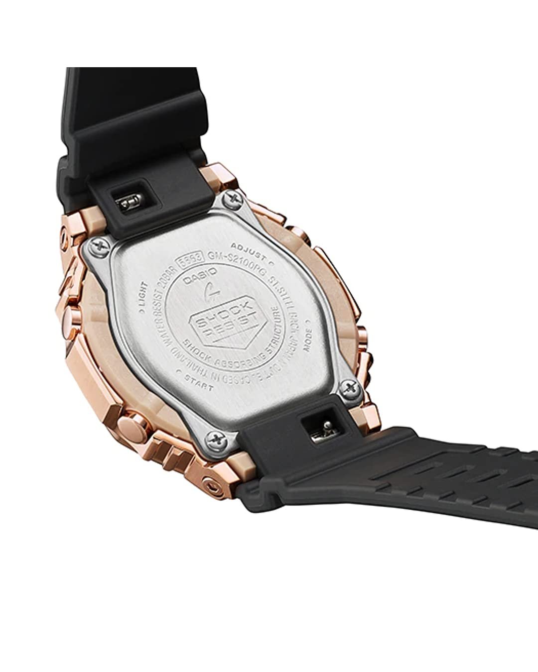 Женские часы Casio GM-S2100PG-1A4ER, 40 мм, черные, GM-S2100PG-1A4ER, фото №6