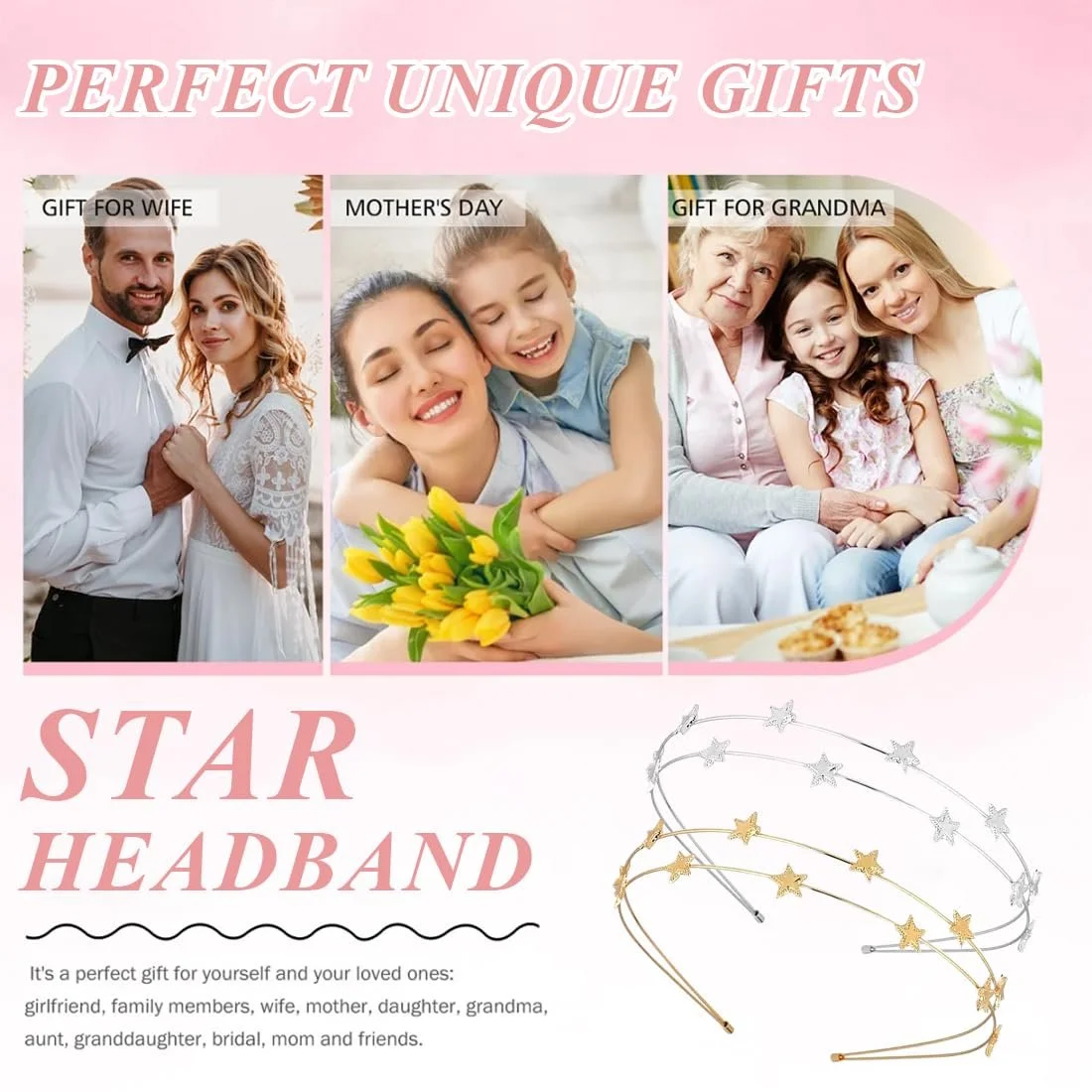 Набор из 2 обручей для волос., фото №6