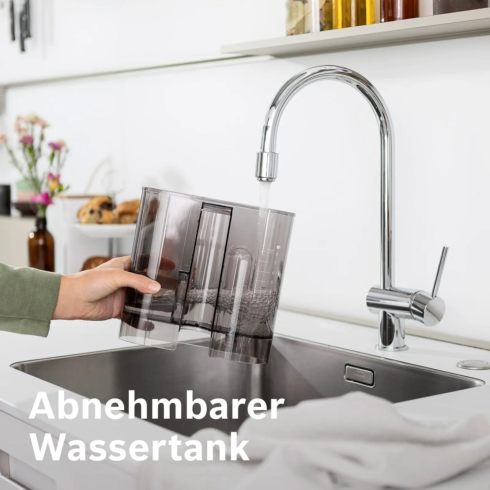 Капельная кофеварка Bosch Styline TKA8A054 1,1 л 1100 Вт Красная, фото №6