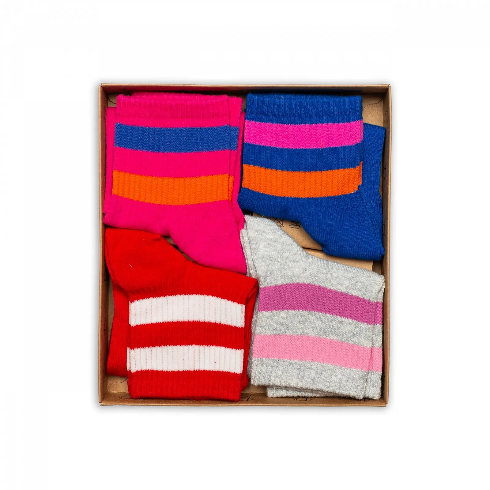 Шкарпетки Спортивні RAFRAY Смугасті Розмір 36-40, фото №3