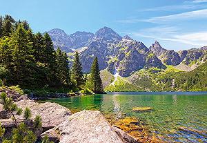 Пазл Castorland Morskie Oko Lake Tatras Poland 1000 елементів synthetic.ua - Фото 1