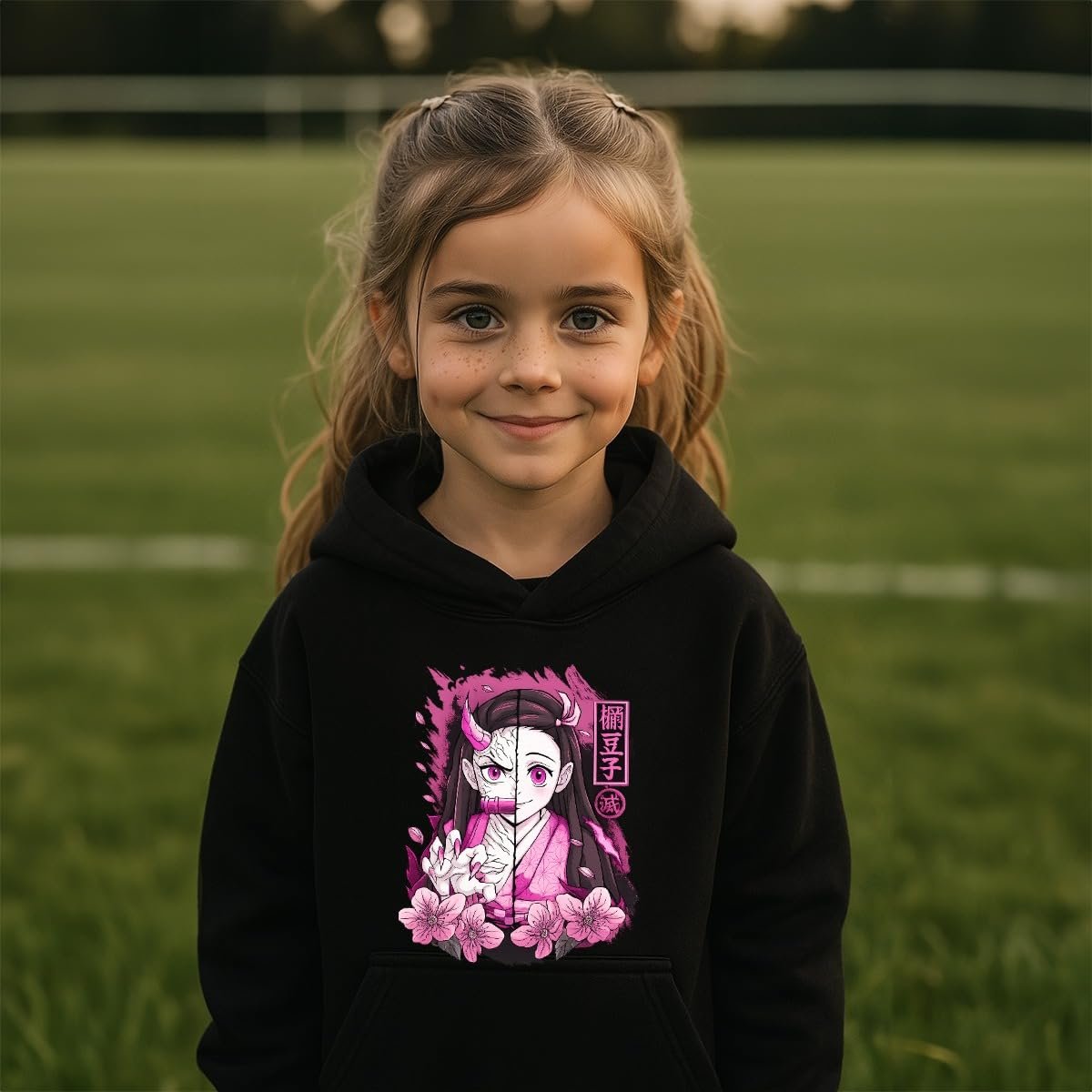 Худі Unibly Demon Slayer Anime Aesthetics Japan Manga Japanese Fans Дитячий Пуловер, фото №3