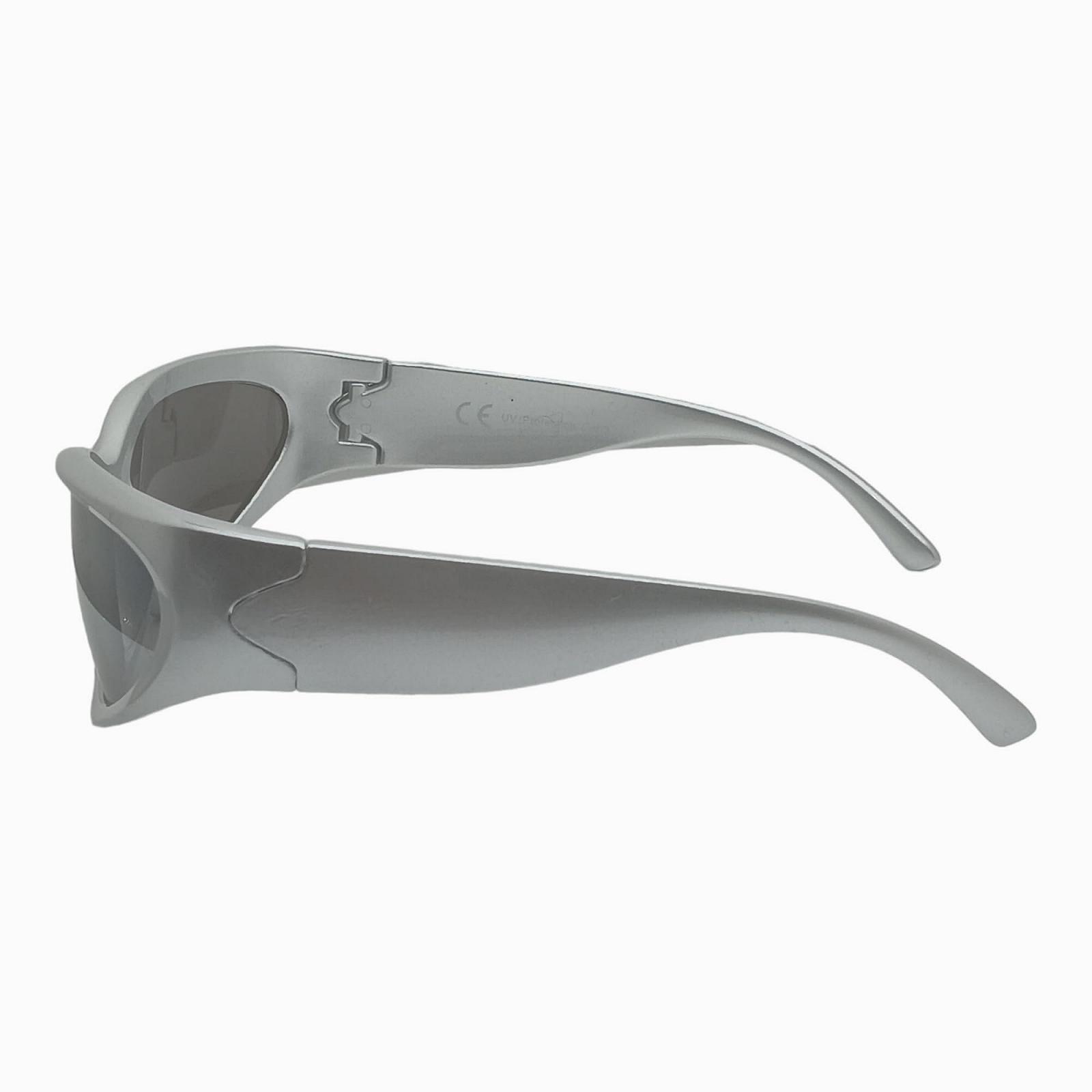 Солнцезащитные очки Luxxada Quick Glasses Серебристые Зеркальные, фото №4