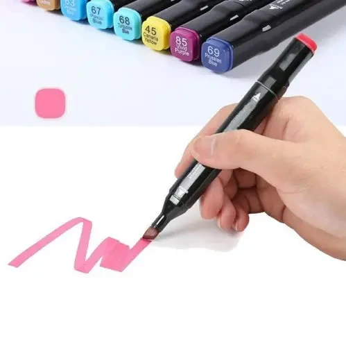 Набір скетч-маркерів 168 шт для малювання двосторонніх Touch Спортивні маркери скетчингу, фото №8 Набір скетч-маркерів 168 шт для малювання двосторонніх Touch Спортивні маркери скетчингу, фото №8