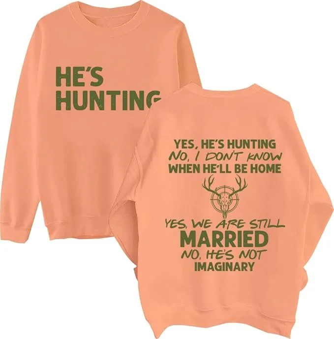 Світшот Hes Hunting, фото №1