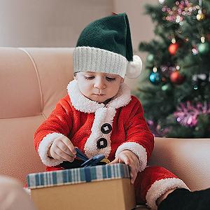 Зимняя Рождественская Шапка GTFYUDGH synthetic.ua - Фото 1