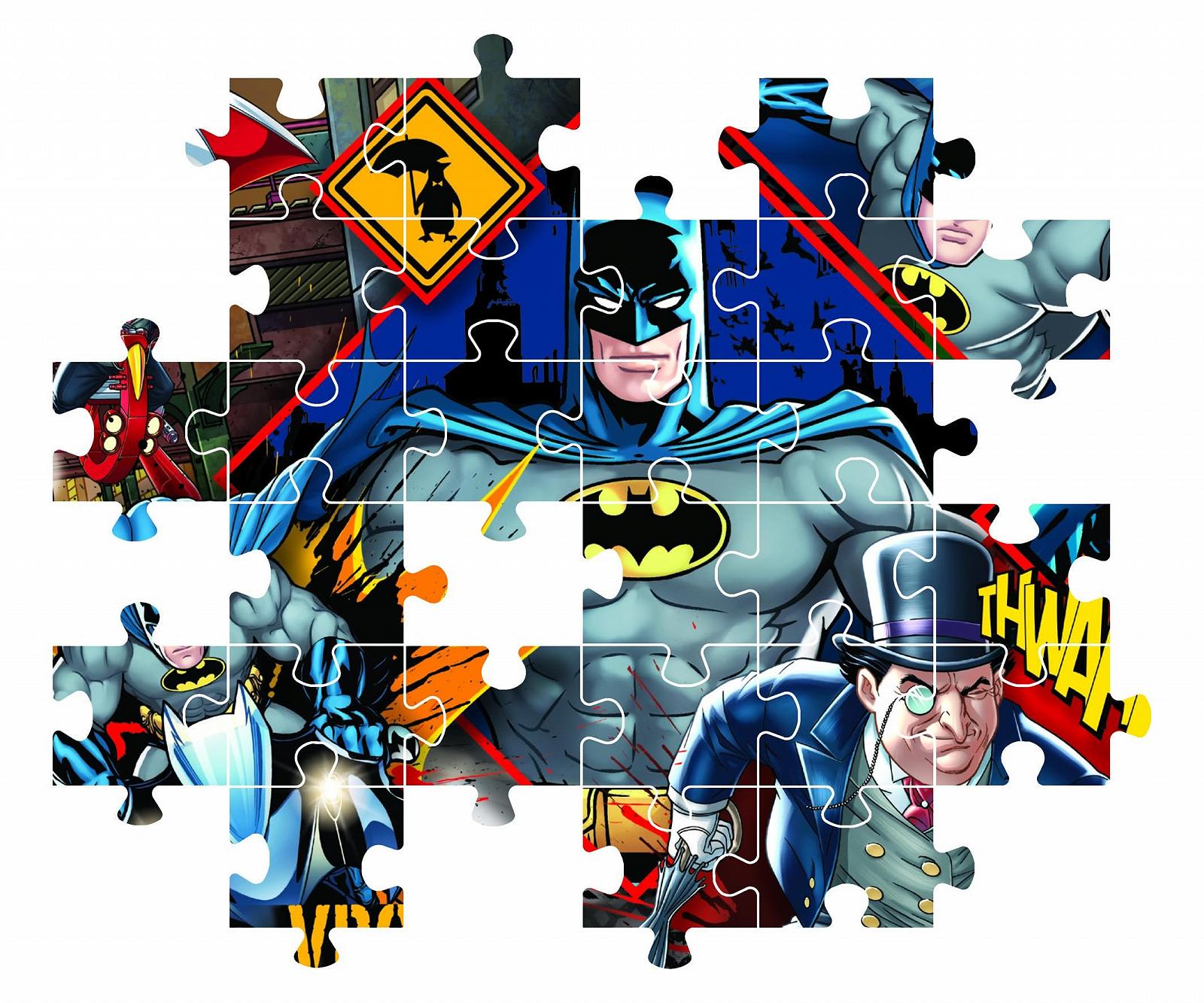 Пазл Clementoni Supercolor Batman 29108 180 элементов 48,5 x 33,5 см, фото №5