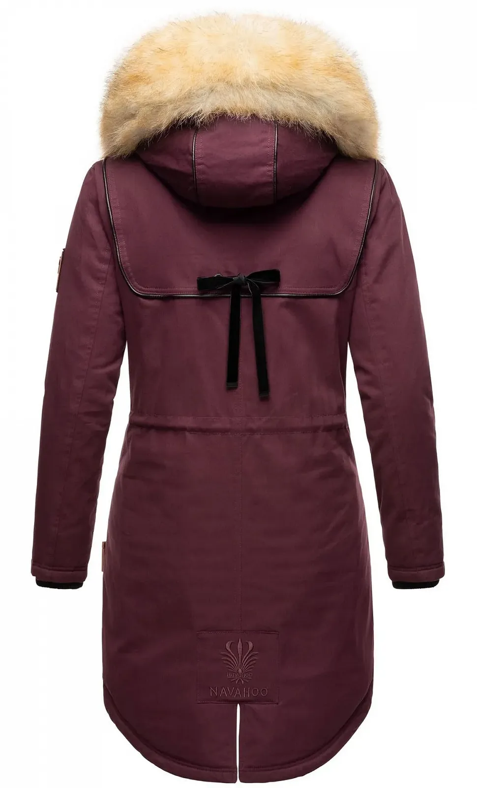 Жіноча зимова куртка Navahoo B660, довга парка з штучним хутром, фото №4 Жіноча зимова куртка Navahoo B660, довга парка з штучним хутром, фото №4