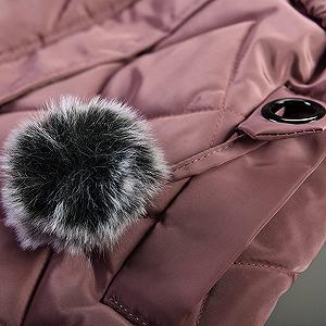 Куртка стьобана Bkazwe Дитяча для дівчаток synthetic.ua - Фото 1