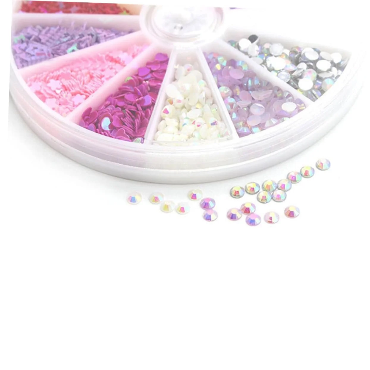 Блискітки для нігтів Housoutil 2 коробки, фото №4