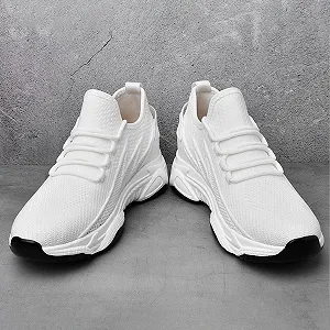 Кроссовки Elevate Мужская обувь The Larger 10 см, ортопедическая подкладка, невидимо увеличивающая рост, повседневные дышащие synthetic.ua - Фото 1