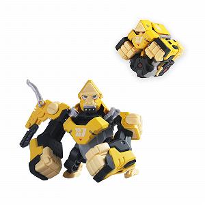 Игрушка-трансформер Горилла 52TOYS Beastbox Series GIOBANA, разноцветная - Фото 1