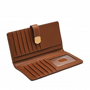 Гаманець Клатч Fossil Lennox Шкіряний Жіночий Коричневий synthetic.ua - Фото 1