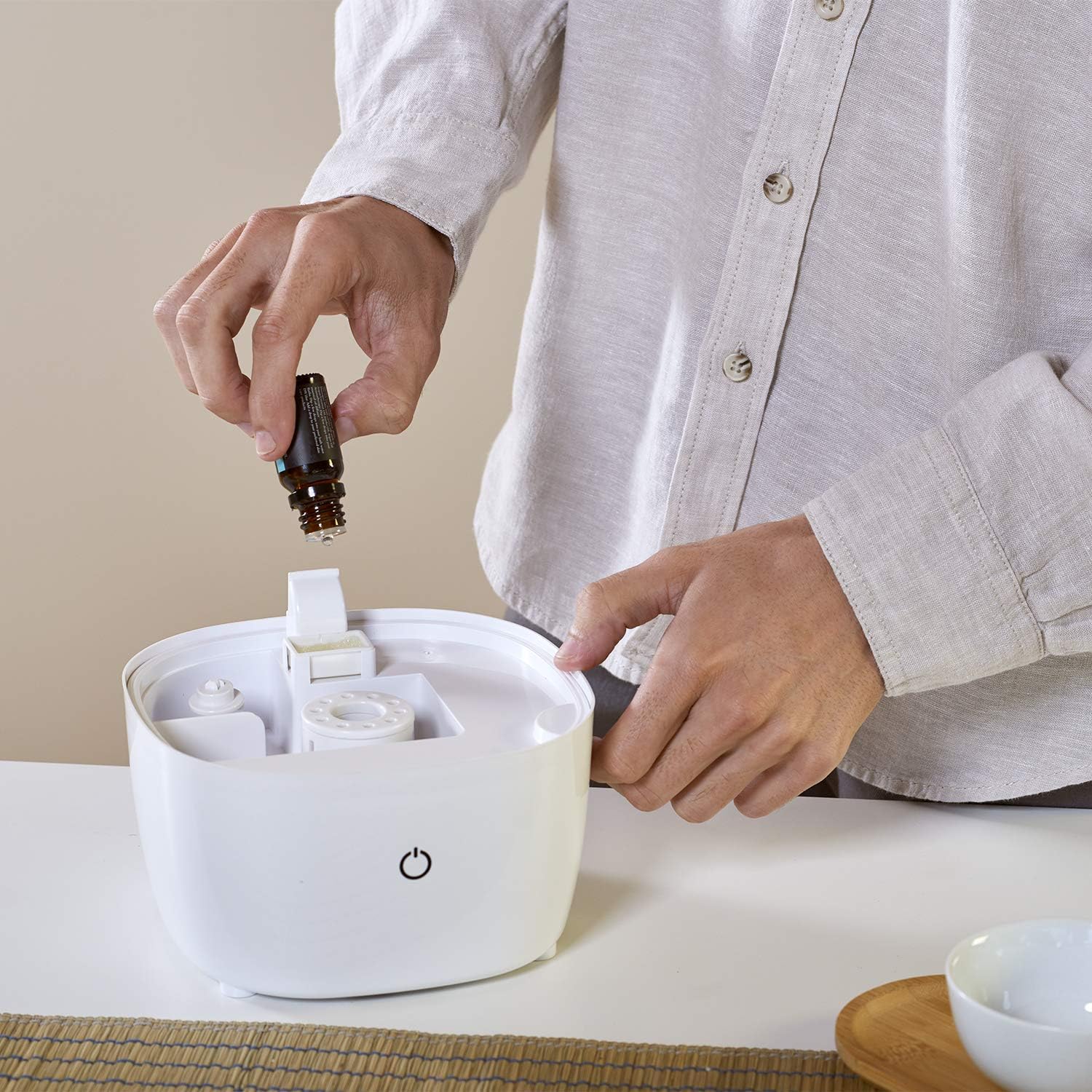 Увлажнитель воздуха Solac HU1061 Humidifier 3.2 л 25 Вт Белі, фото №6