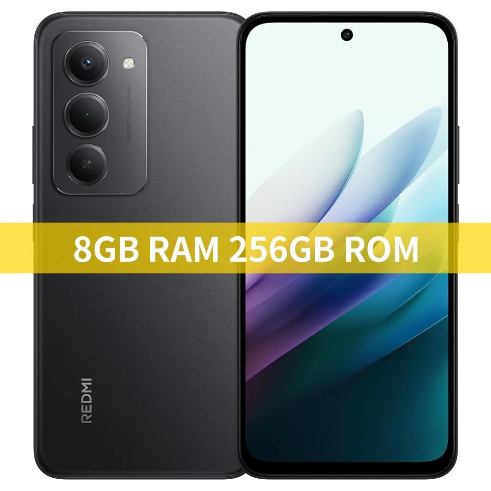 Смартфон XIAOMI REDMI 15 NFC 8+256 GB 6.9" FHD 7000 мАч 33 Вт 144 Гц 50 МП Android 15 Black, фото №2