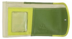 Кошелек VISCONTI Rainbow Collection RB126 Маленький Кожаный RFID Lime Multi synthetic.ua - Фото 1