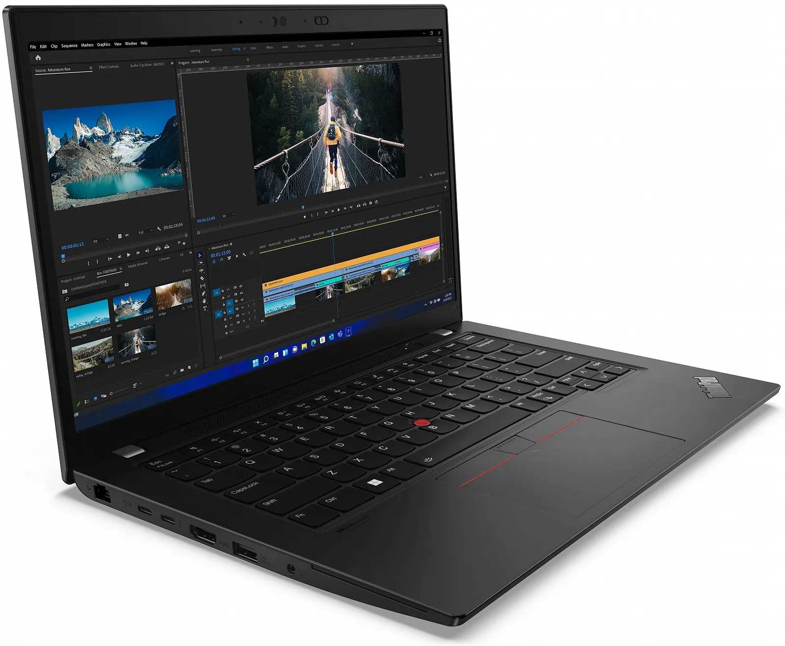 Ноутбук 14" Lenovo ThinkPad L14 Gen 3 Intel Core i5-1235U RAM 8GB SSD 256GB Win11 (UKR), фото №3