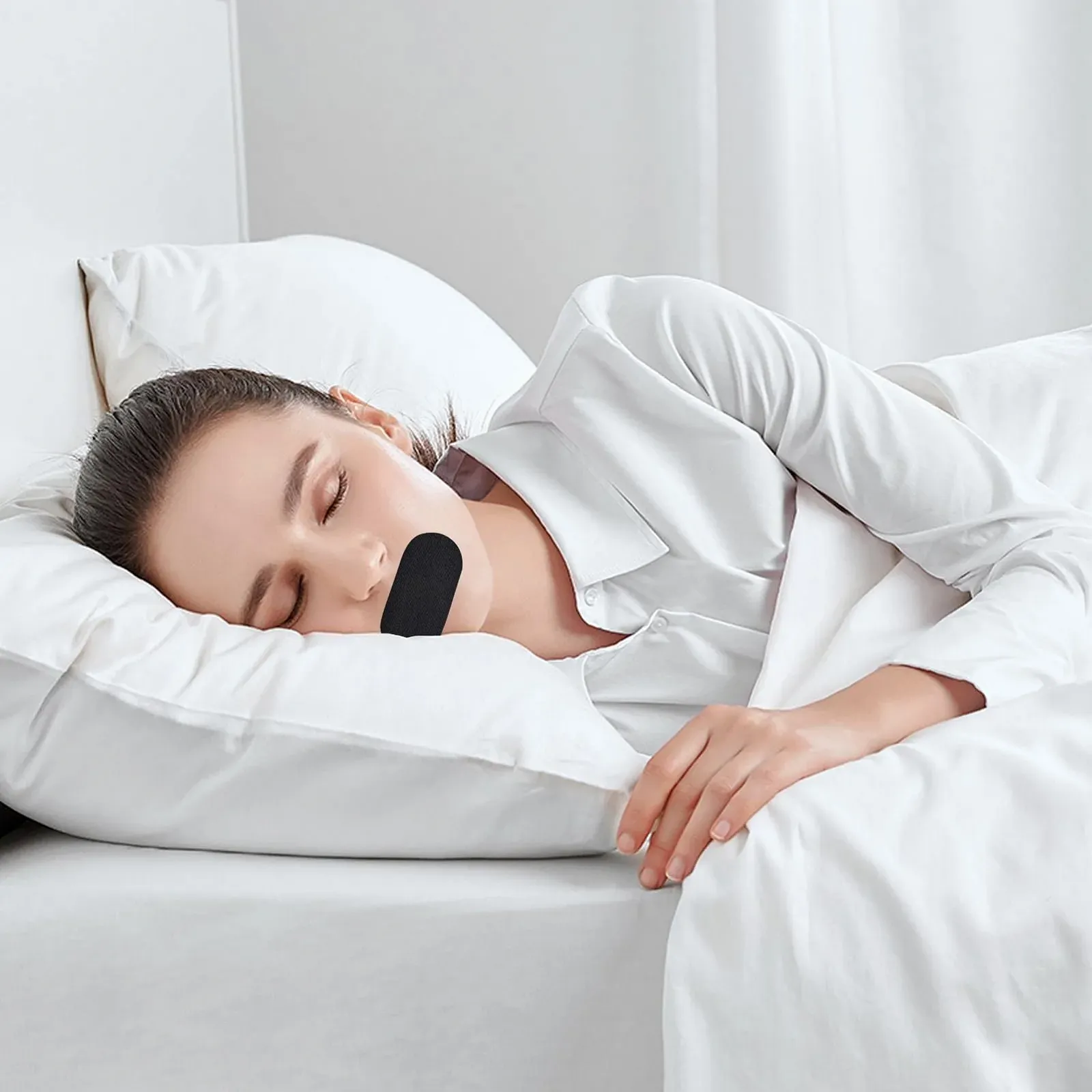 Смужка для рота для сну, проти хропіння, фото №3