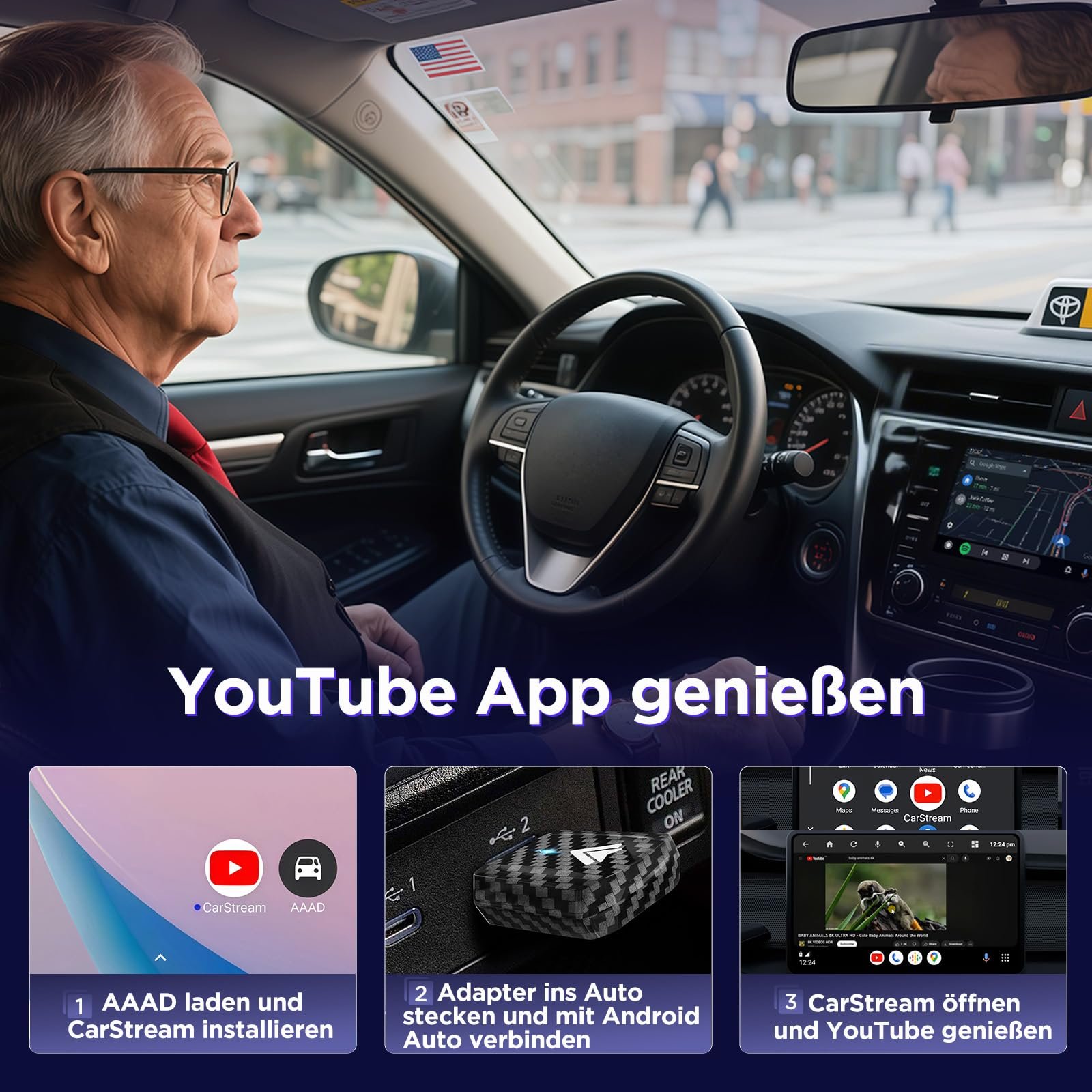 Бездротовий адаптер Android Car MSXTTLY U2AC-L9, фото №4