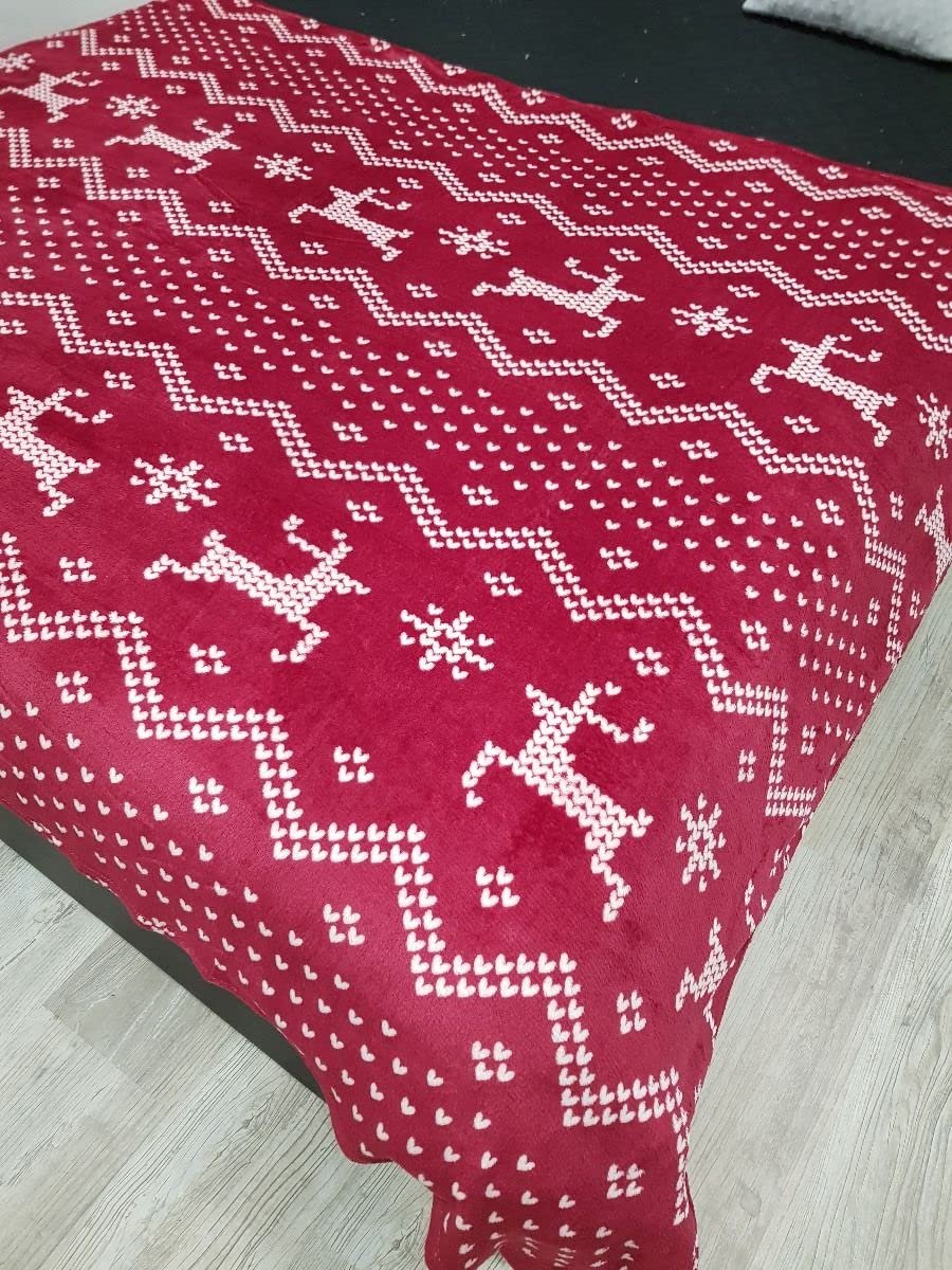 Покривало FKL DESIGN Home Deco Christmas - Різдвяна затишна ковдра, фото №1 Покривало FKL DESIGN Home Deco Christmas - Різдвяна затишна ковдра, фото №1
