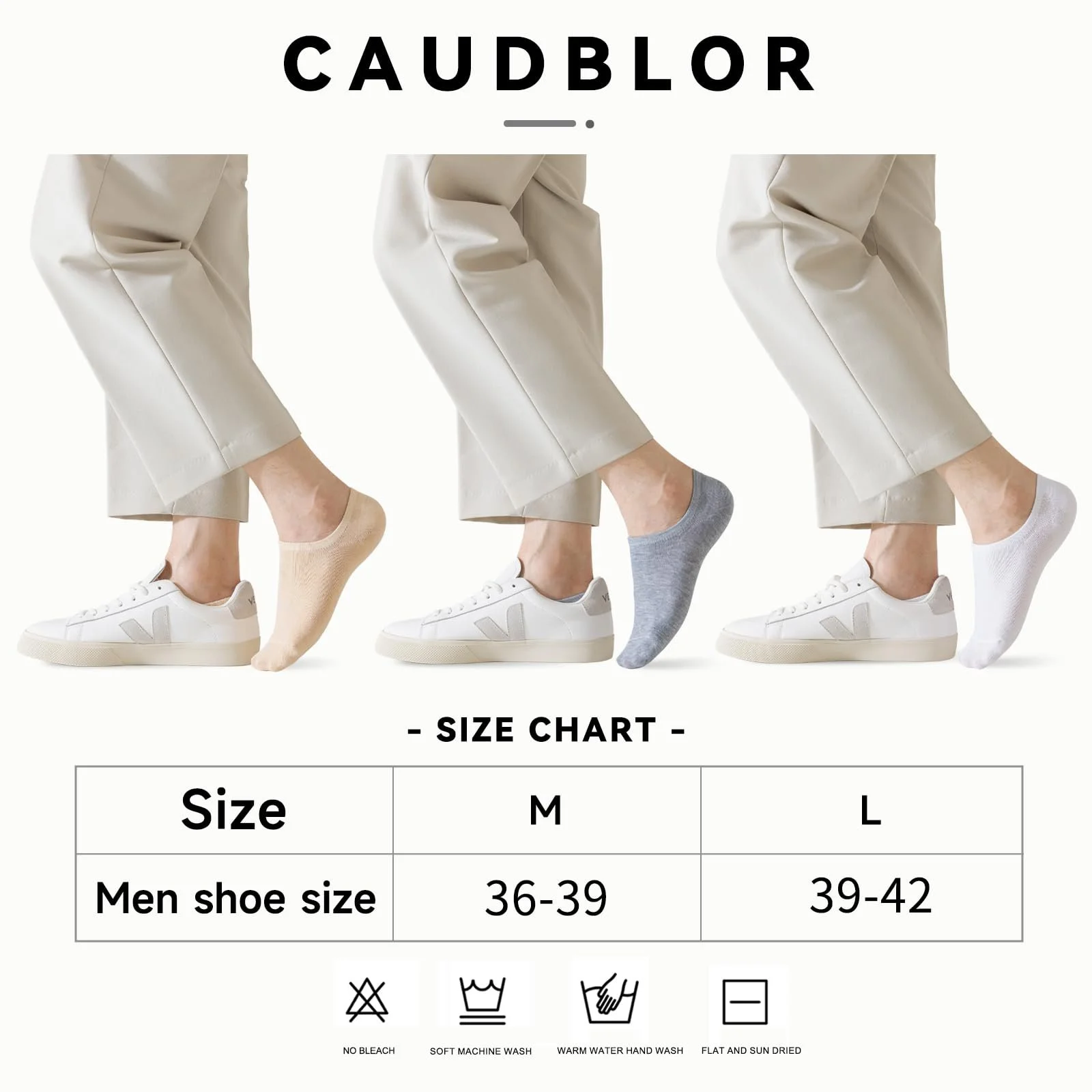 Шкарпетки Caudblor, 12 пар, чоловічі та жіночі, невидимі, розмір 36-39, 39-42, фото №5 Шкарпетки Caudblor, 12 пар, чоловічі та жіночі, невидимі, розмір 36-39, 39-42, фото №5