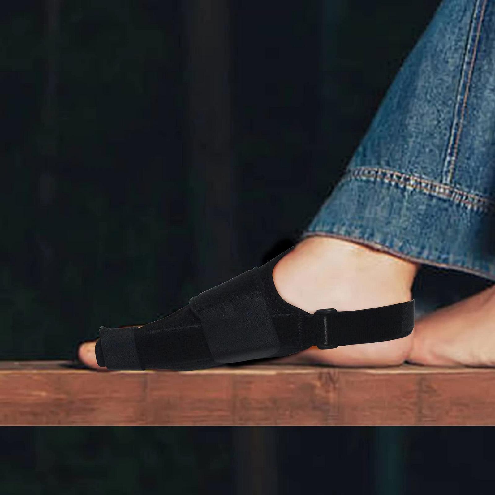 Коректор великого пальця стопи MOONSMILE Чорний для чоловіків і жінок, фото №7
