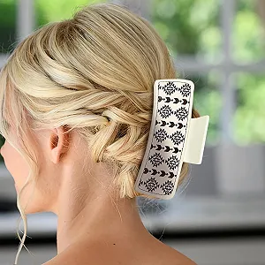 Заколка для волос Женская Большая Заколка для волос из искусственной кожи Нескользящая Винтажная Заколка для волос Удобный Аксессуар для волос цена на synthetic.ua - Фото 1 Заколка для волос Женская Большая Заколка для волос из искусственной кожи Нескользящая Винтажная Заколка для волос Удобный Аксессуар для волос synthetic.ua - Фото 1