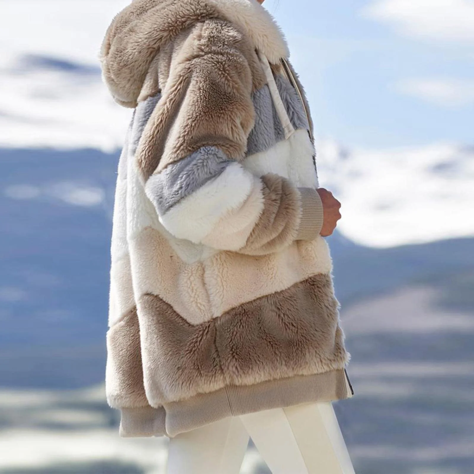 Пальто ZXCL Жіноче Зимове, фото №6