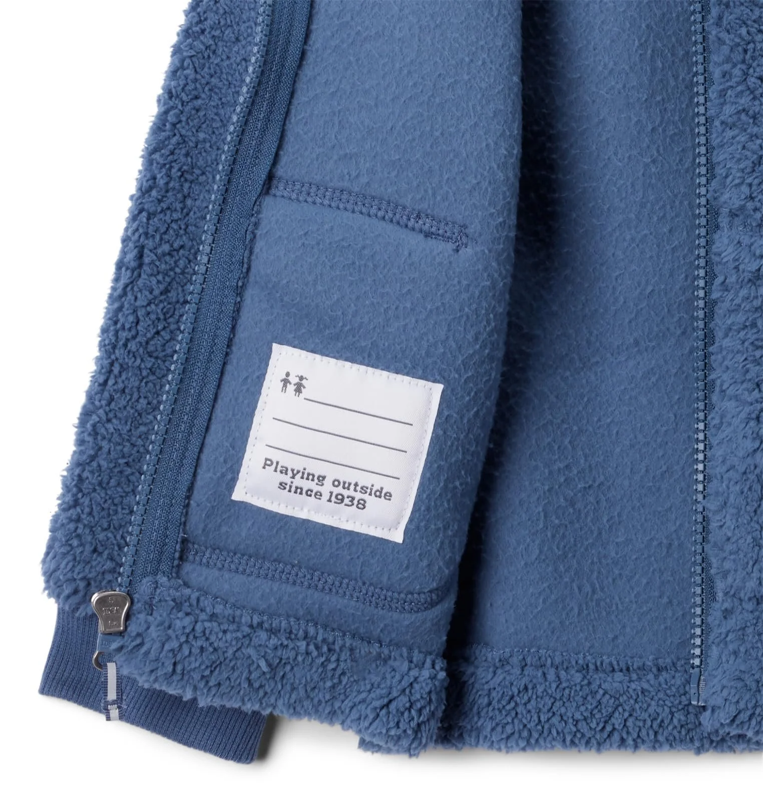 Флісова куртка Columbia Rugged Ridge II Faux Sherpa Zip для хлопчиків, фото №3