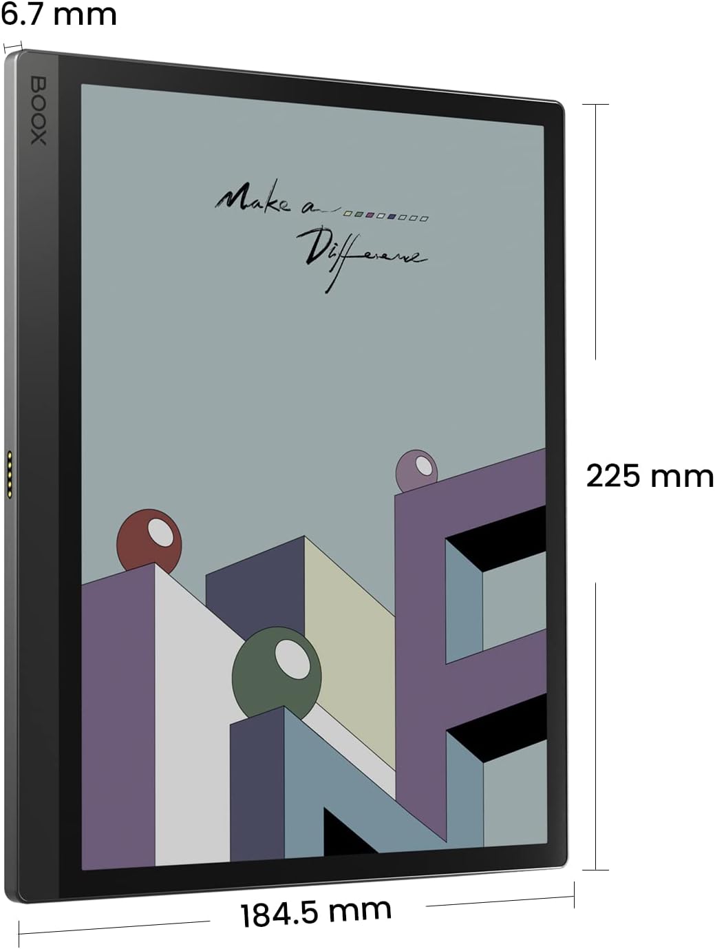 Електронна книга 10.3" 2К Onyx Boox Tab Ultra C 4/128Gb Android 11 6300 mAh Сіра, фото №7