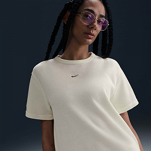 Футболка Nike NSW NK CHLL WFL SS TOP HJ3838 Бежевый XS - Фото 1