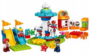 Конструктор Лего LEGO DUPLO Семейный парк аттракционов (10841) synthetic.ua - Фото 1