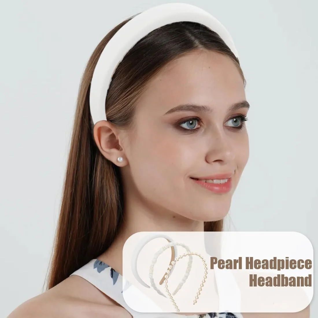 Набір жіночих обручів на голову 3 шт, фото №6