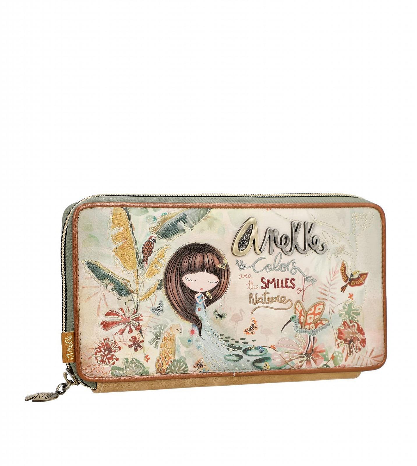Кошелек Anekke Hard 36709-916 Женский Многоцветный 23 x 12 x 3 см Жесткий корпус Многоцветный, фото №1