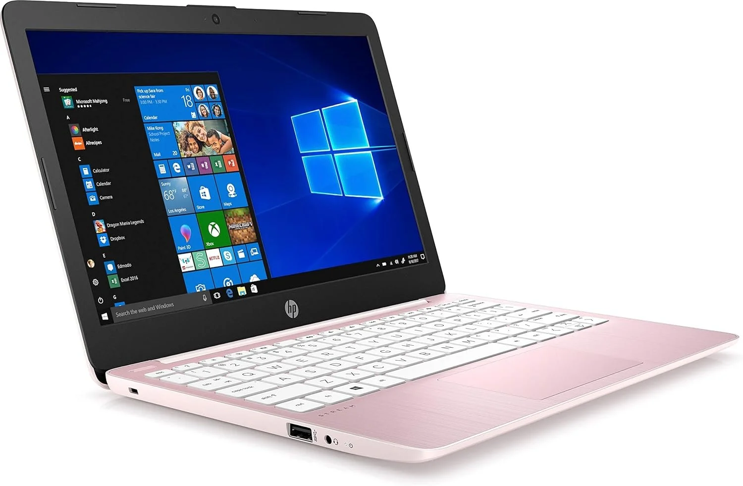 Ноутбук 11.6" HP Stream 11 (11-ak0293ng) Intel Celeron N4020 RAM 4GB eMMC 64GB 13год батарея Windows 11, фото №2