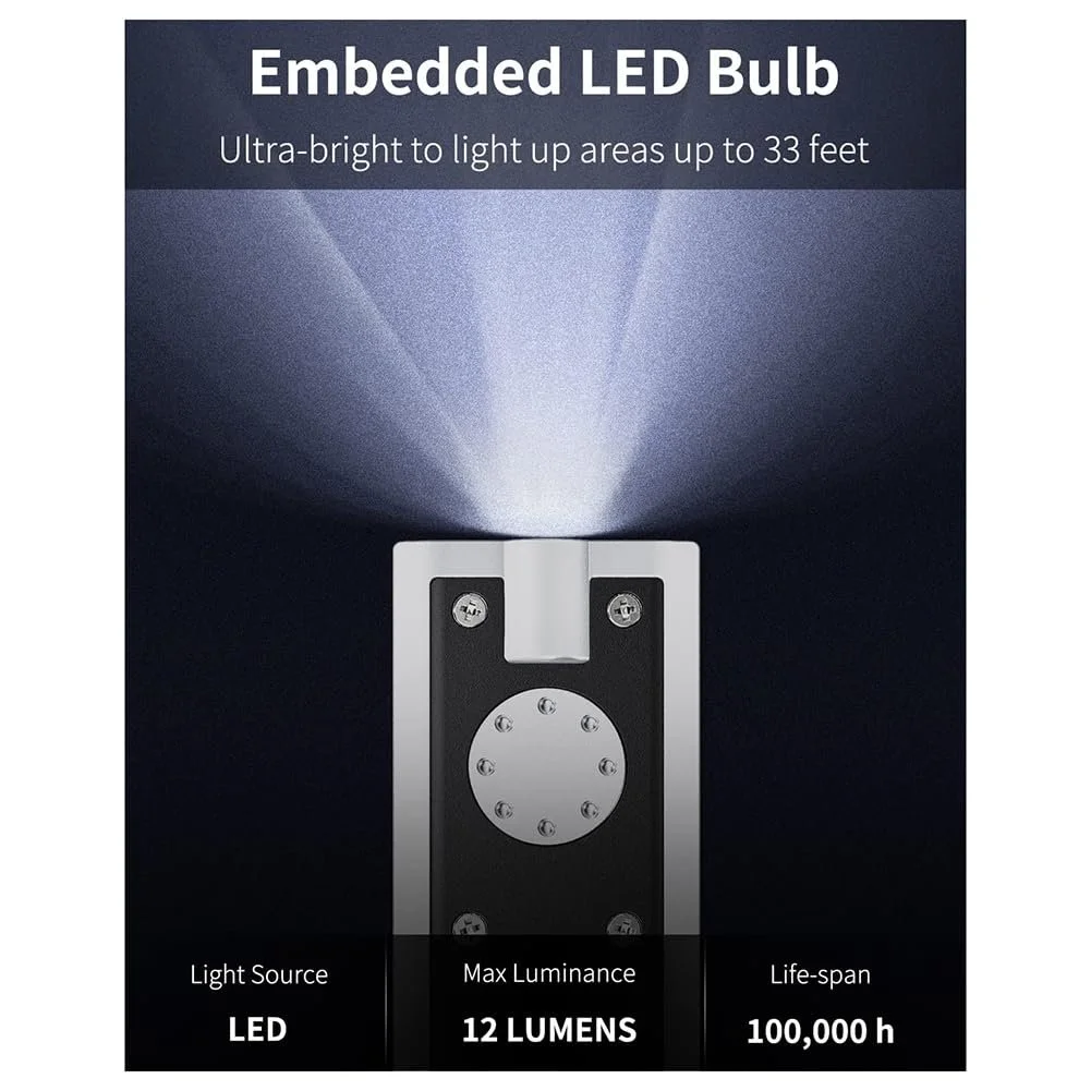 Міні-світлодіодний ліхтарик-брелок 12 люмен, фото №4