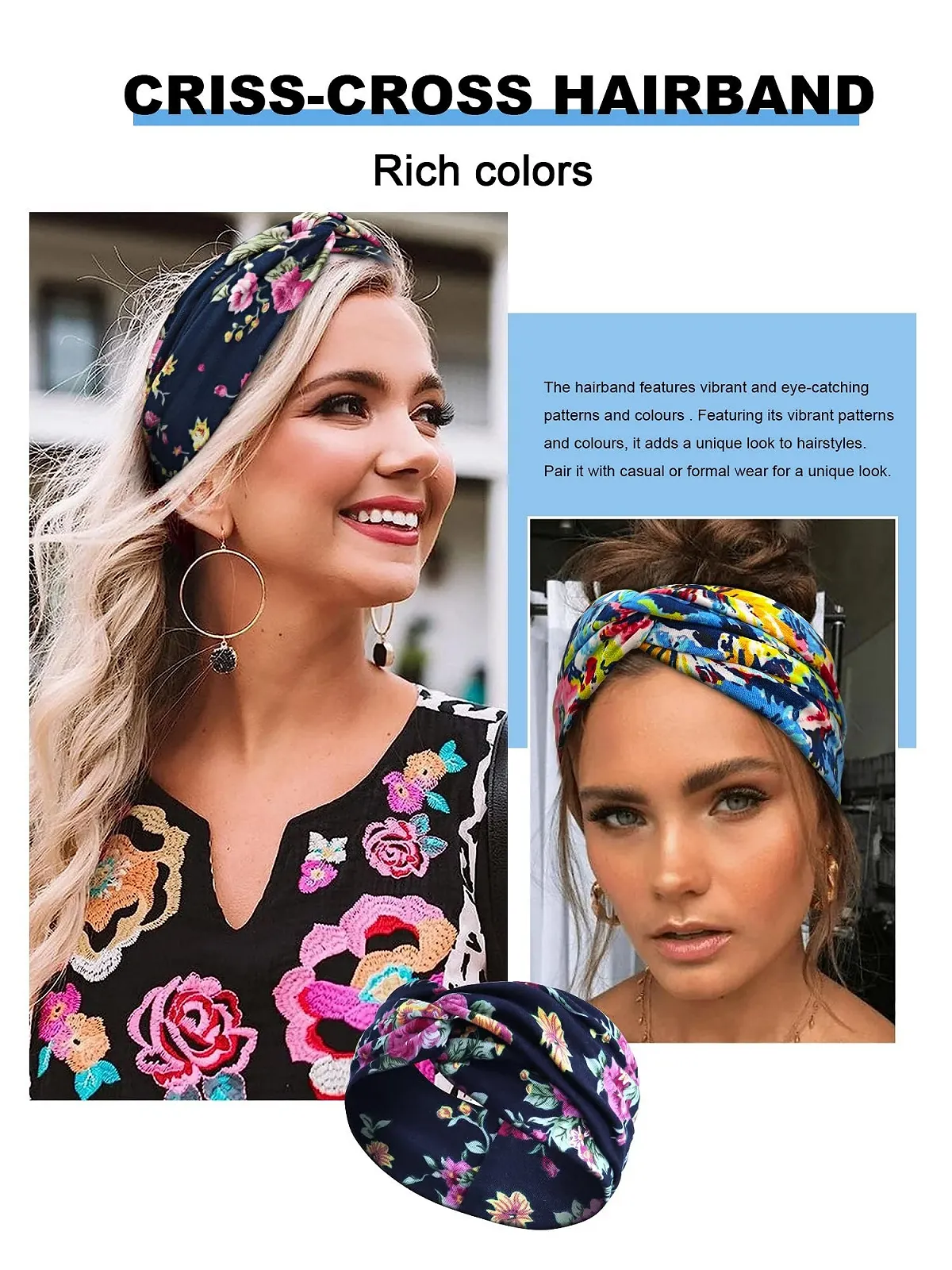 Повязка на голову KAVYA, фото №3