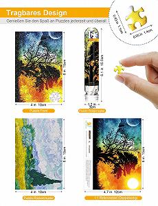 Набір міні-пазлів LinPuzzle 150 елементів двосторонні 4 шт. synthetic.ua - Фото 1