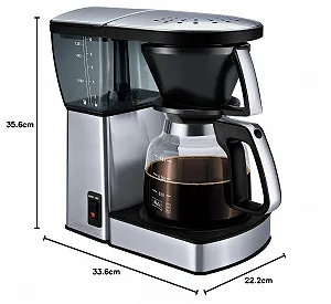 Капельная кофеварка Melitta Excellent 4.0 Black Stainless Steel synthetic.ua - Фото 1