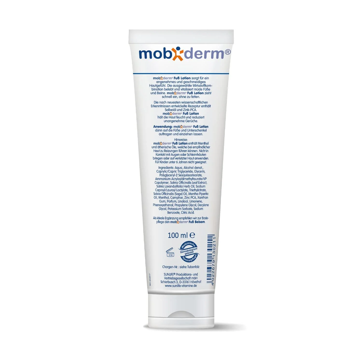 Лосьон для ног Mobi First 100 мл, фото №2