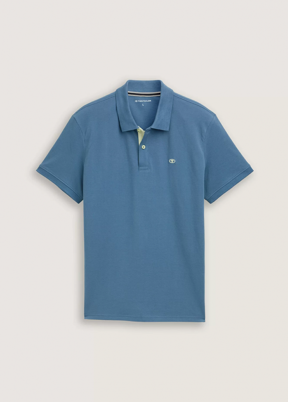 Рубашка-поло Tom Tailor Basic Polo 1031006-36985 Синий 2XL, фото №4