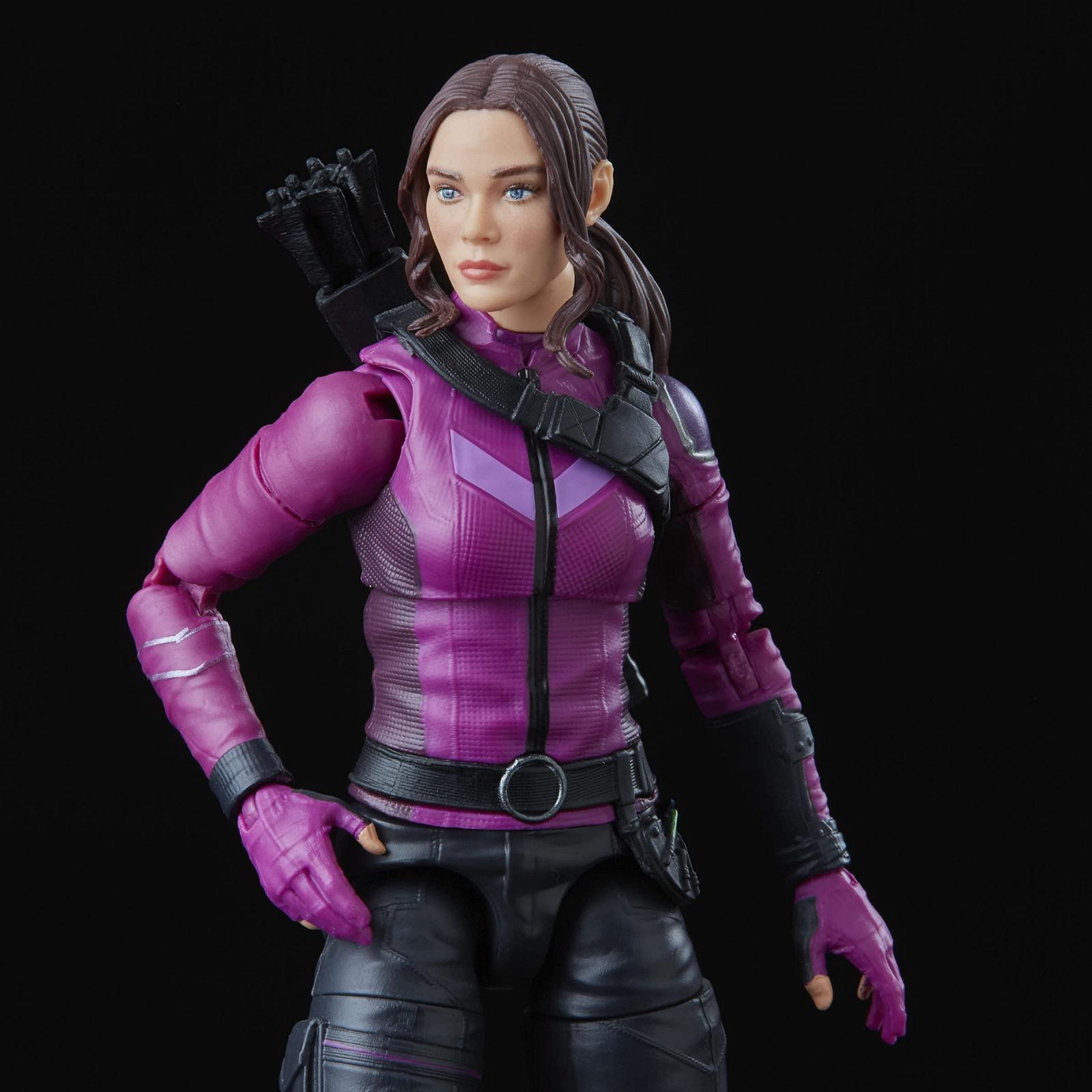 Фігурка Екшн Marvel Legends Series MCU Disney Plus Кейт Бішоп Соколине Око, колекційна (15 см), 3 аксесуари, 1 елемент Build-A-Figure, фото №2