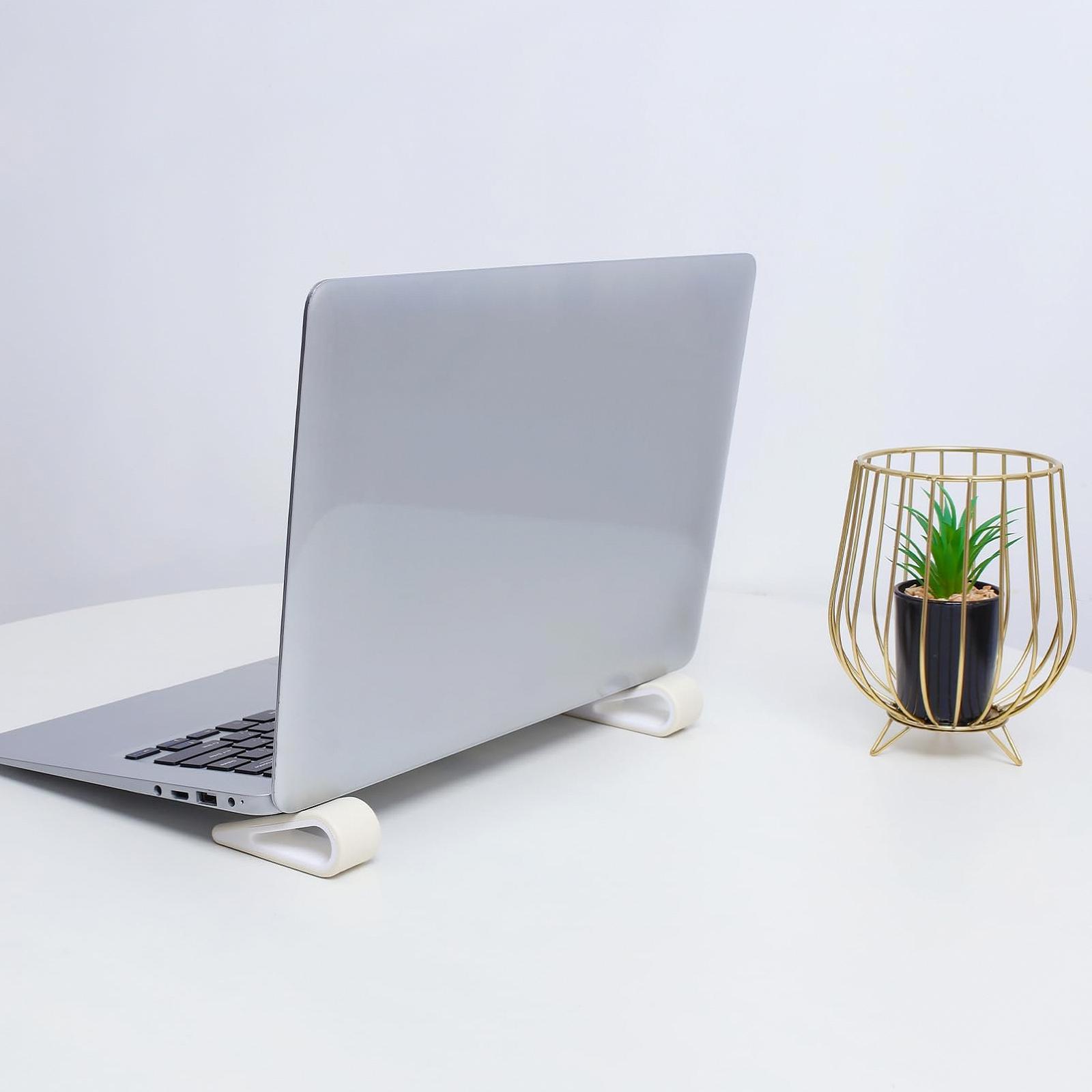 Підставка для ноутбука Gatuida 2 шт. Регульована по висоті портативна Нековзна Регульований кронштейн, фото №8