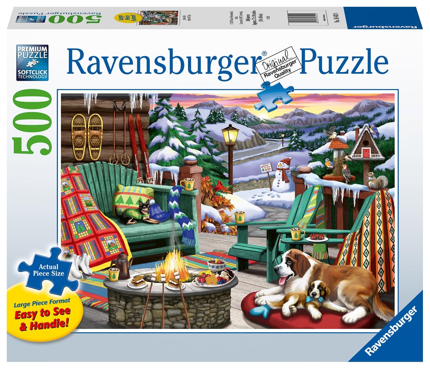 Пазл Ravensburger Après Ski 500 деталей, фото №2 Пазл Ravensburger Après Ski 500 деталей, фото №2