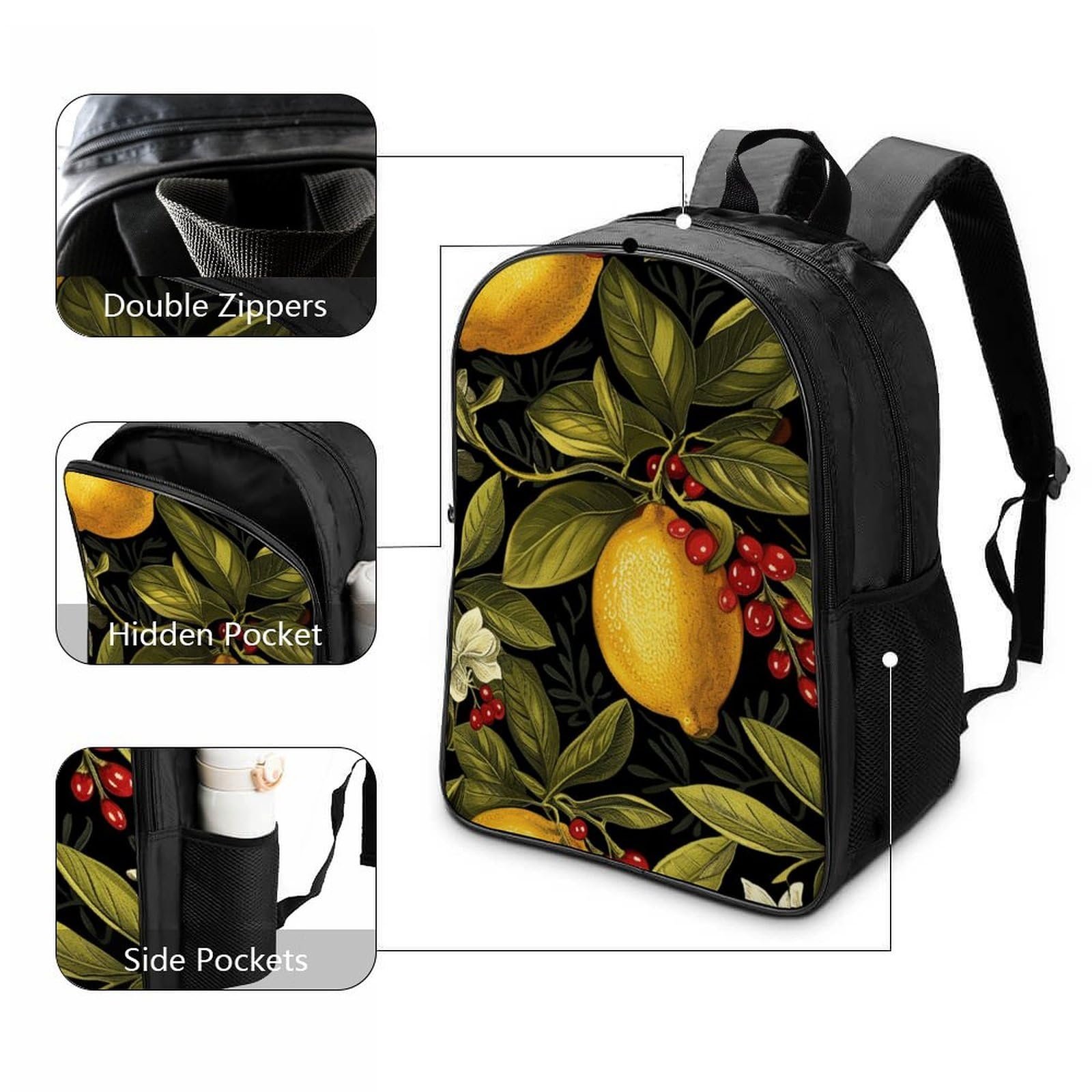 Ранец RSIUUODNF Lemon 40x28x16см, фото №3